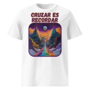 Cruzar Es Recordar en camiseta