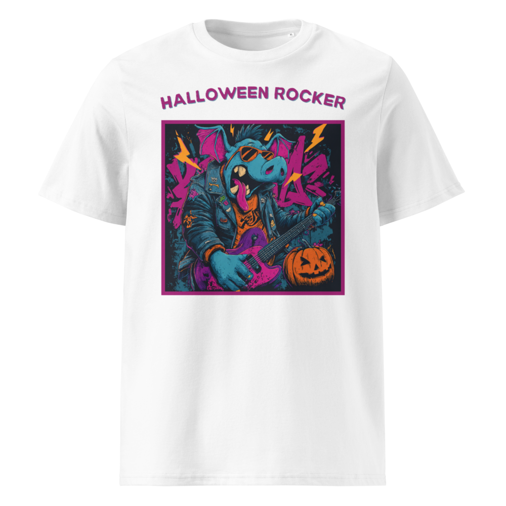 Halloween Rocker en camiseta